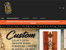 Tablet Screenshot of oldgoatcustomwoods.com